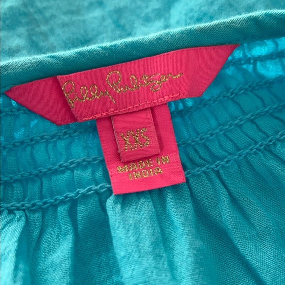 Lilly Pulitzer Women’s Bermuda Blu Lara Top. - Picture 8 of 12